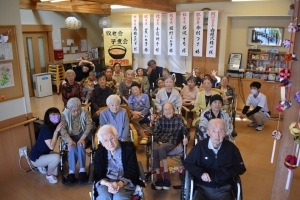 こもれびの家　花沢　敬老会＆芋煮会イベントを開催しました。